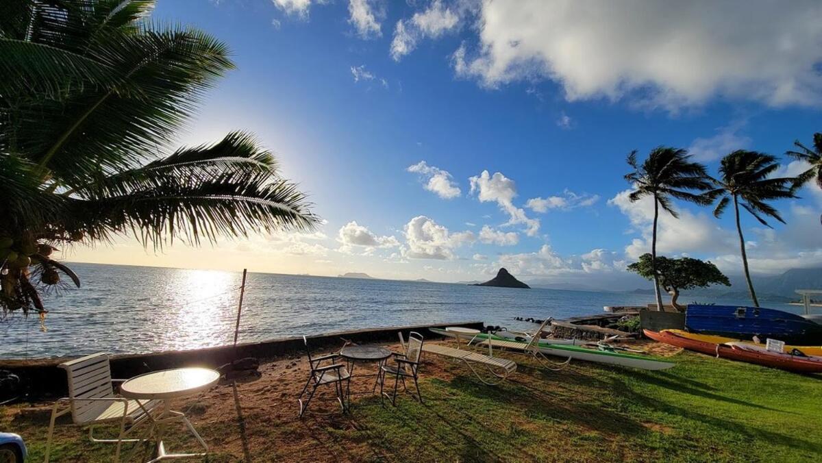 1Br With 1Ba Oceanfront In Beautiful Kualoa Villa Kaneohe Exterior photo